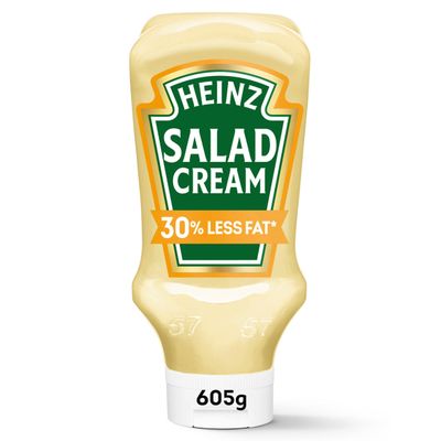 Heinz Salad Cream Light 30% Less Fat 605g - Thumbnail 2