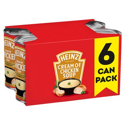 Heinz Cream of Chicken Soup 6 x 400g - Thumbnail 2