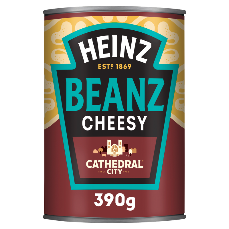 Heinz Cathedral City Cheesy Baked Beans 390g - Image 1