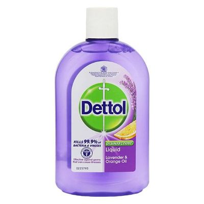 Dettol Dinsinfectant Liquid Lavender & Orange Oil 500ml - Thumbnail 2