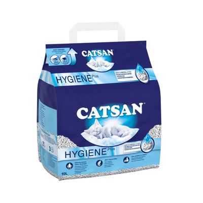 Catsan Hygiene Non-Clumping Odour Control Cat Litter 10L - Thumbnail 2