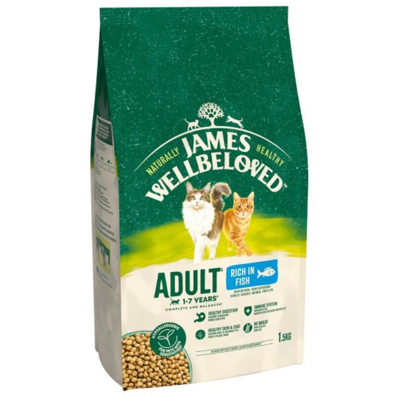 James Wellbeloved Adult Cat Food - Brown / Fish - Image 1