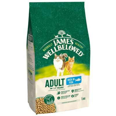 James Wellbeloved Adult Cat Food - Brown / Fish