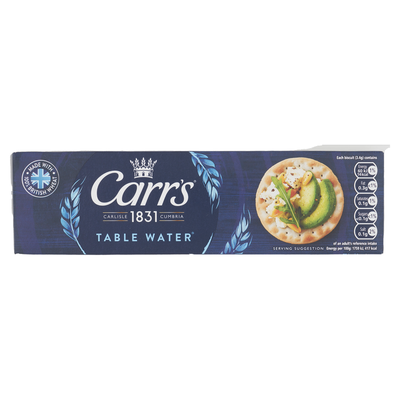 Carr's Table Water Crackers 125g