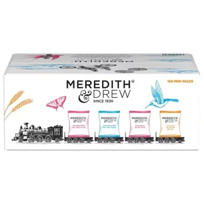 Meredith &amp; Drew Biscuits Assorted Twin Pack Individually Wrapped 4 Variants Biscuits (Pack 100) - 0401183 - Thumbnail 2