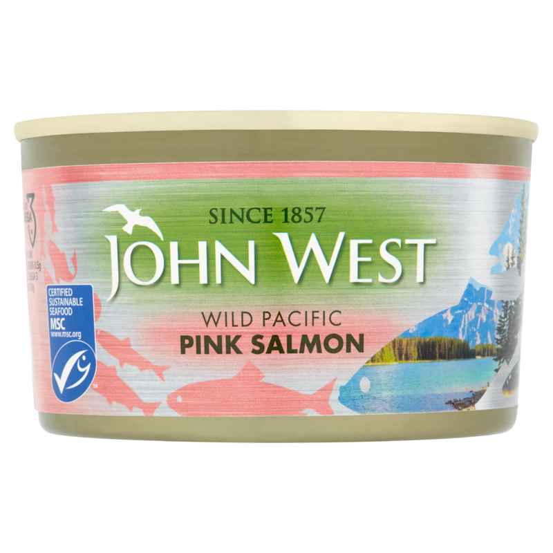 John West Wild Pacific Pink Salmon 213g - Image 1