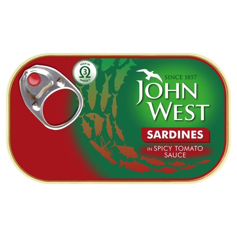 John West Sardines In Spicy Tomato Sauce - Image 1