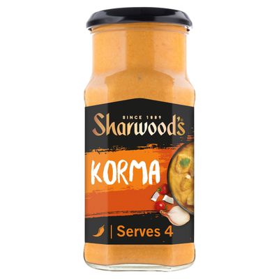 Sharwood's Cooking Sauce Korma 420g - Thumbnail 2