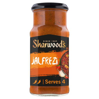 Sharwood's Indian Jalfrezi Curry Cooking Sauce 420g - Thumbnail 2