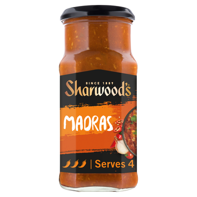 Sharwood's Madras Cooking Sauce 420g - Thumbnail 2