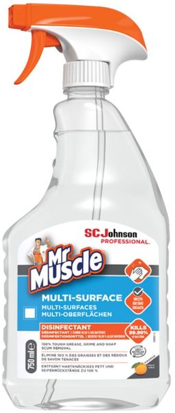 Mr Muscle Multi Surface Cleaner 750ml Trigger Spray Bottle 1014021OP