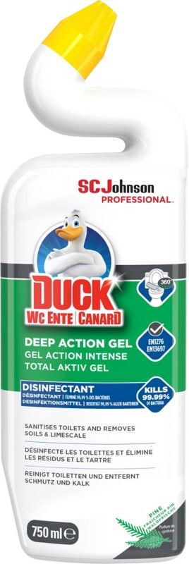 Duck Deep Action Toilet Cleaner Gel Pine 750ml - 320228 - Image 1
