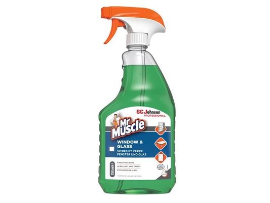 Mr Muscle Window & Glass Cleaner 750ml - Green-750ml - Thumbnail 2
