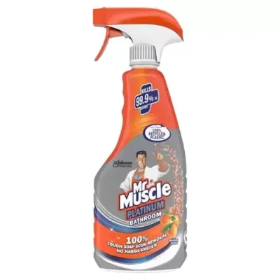 Mr Muscle Advanced Power Platinum Bathroom Cleaner 500ml - 1005078 - Thumbnail 2