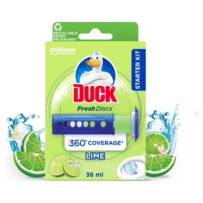 Duck Fresh Discs Holder 36ml - Lime - Thumbnail 2