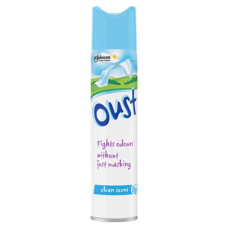 Oust Odour Eliminator Garden Fresh Spray Air Freshener 300ml - Image 1