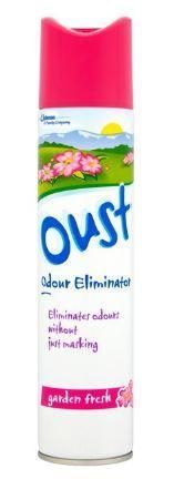 Oust Odour Eliminator Garden Fresh Spray Air Freshener 300ml - Thumbnail 2