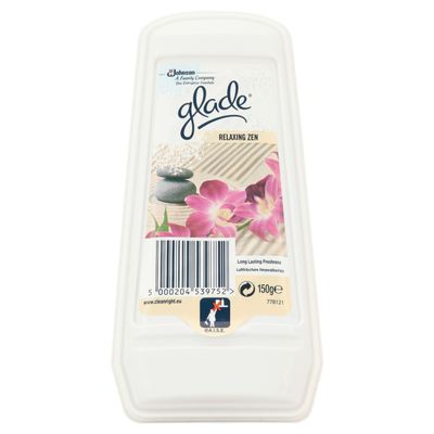 Glade Solid Air Freshener Gel, Relaxing Zen, 150g
