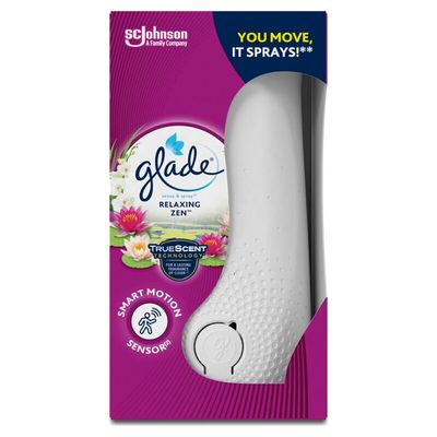 Glade Sense & Spray Holder Relaxing Zen Assorted Packs - Pack of 1