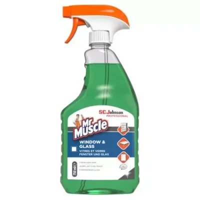Sc Johnson Professional Mr Muscle Window & Glass Cleaner 750ml - Green - Thumbnail 2