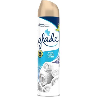 Glade Air Freshener Pure Clean Linen 300ml (Pack 12) - 353256x12 - Thumbnail 2