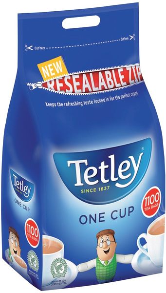 Tetley CATERING 1CUP TEA BAG PK1100