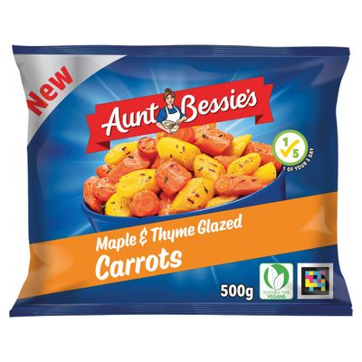 Aunt Bessie's Maple & Thyme Glazed Carrots 500g - Thumbnail 2