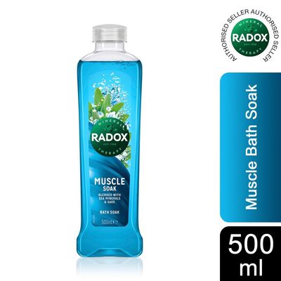 Radox Mineral Therapy Bath Soak Muscle Soak 500 ml
