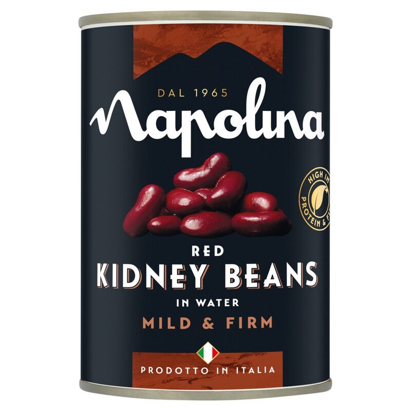 Napolina Red Kidney Beans in Water 400g - Image 1