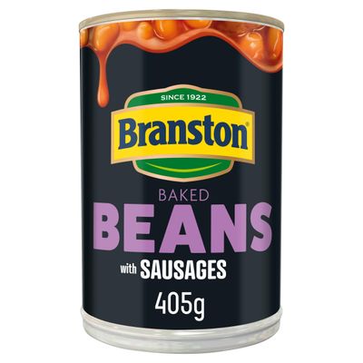 Branston Baked Beans with Sausages 405g