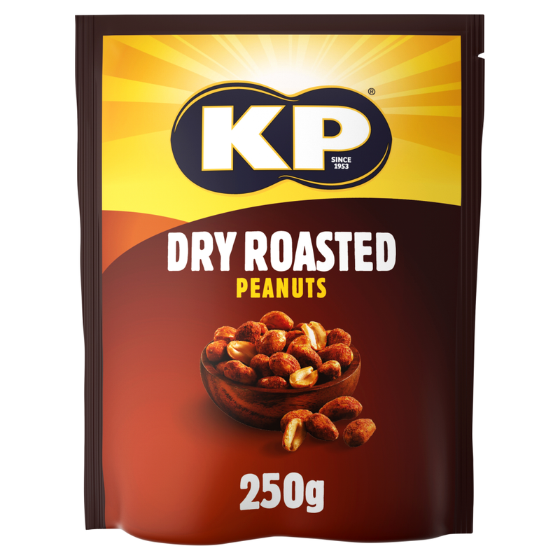 KP Dry Roasted Peanuts 250g - Image 1