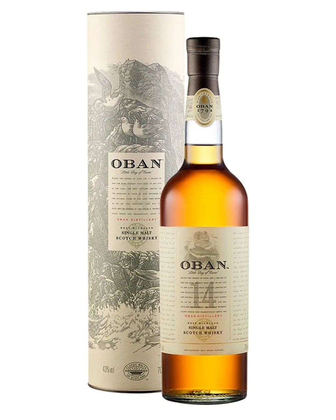 Oban 14 Year Old Highland Single Malt Scotch Whisky - Image 1