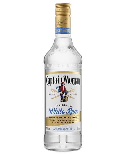 Captain Morgan White Rum Single Traditional Blended Rum
