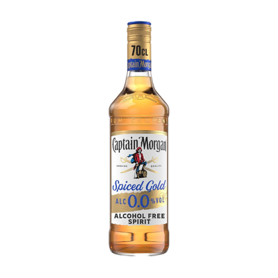 Captain Morgan Spiced Gold Alcohol Free Rum, 70 cl