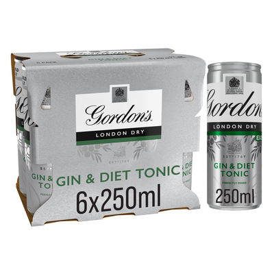Gordons Gin & Diet Tonic