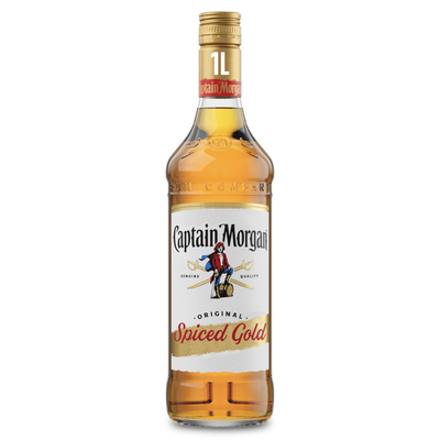 Captain Morgan Spiced Rum, 1 L