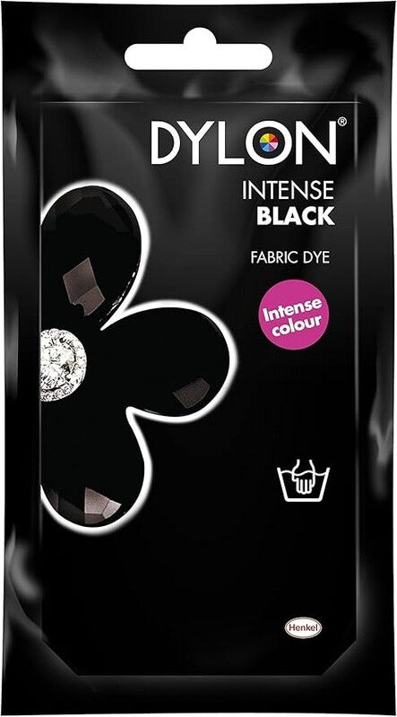 Dylon Hand Fabric Dye - Intense Black - Image 1