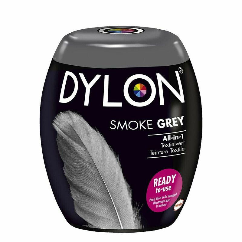 Dylon All-in-1 Fabric Dye Pod for Clothes - Smoke Grey / 0.35kg - Image 1