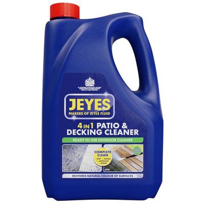 Jeyes 4-In-1 Patio & Decking Cleaner 4 Litre 11546