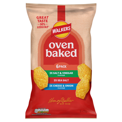 Walkers Baked Variety Multipack Crisps