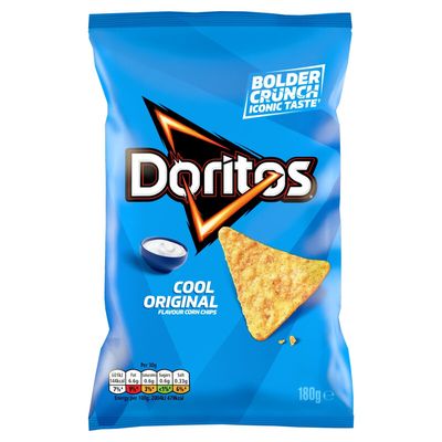 Doritos Cool Original Tortilla Chips Sharing Bag Crisps 180g