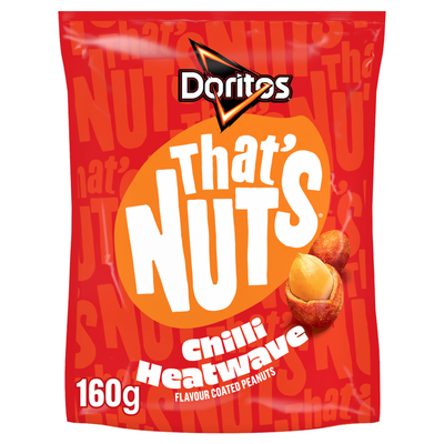 That’s Nuts Doritos Chilli Heatwave Sharing Coated Peanuts 160g