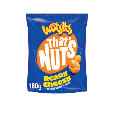 That’s Nuts Wotsits Really Cheesy Sharing Coated Peanuts 160g - Thumbnail 2