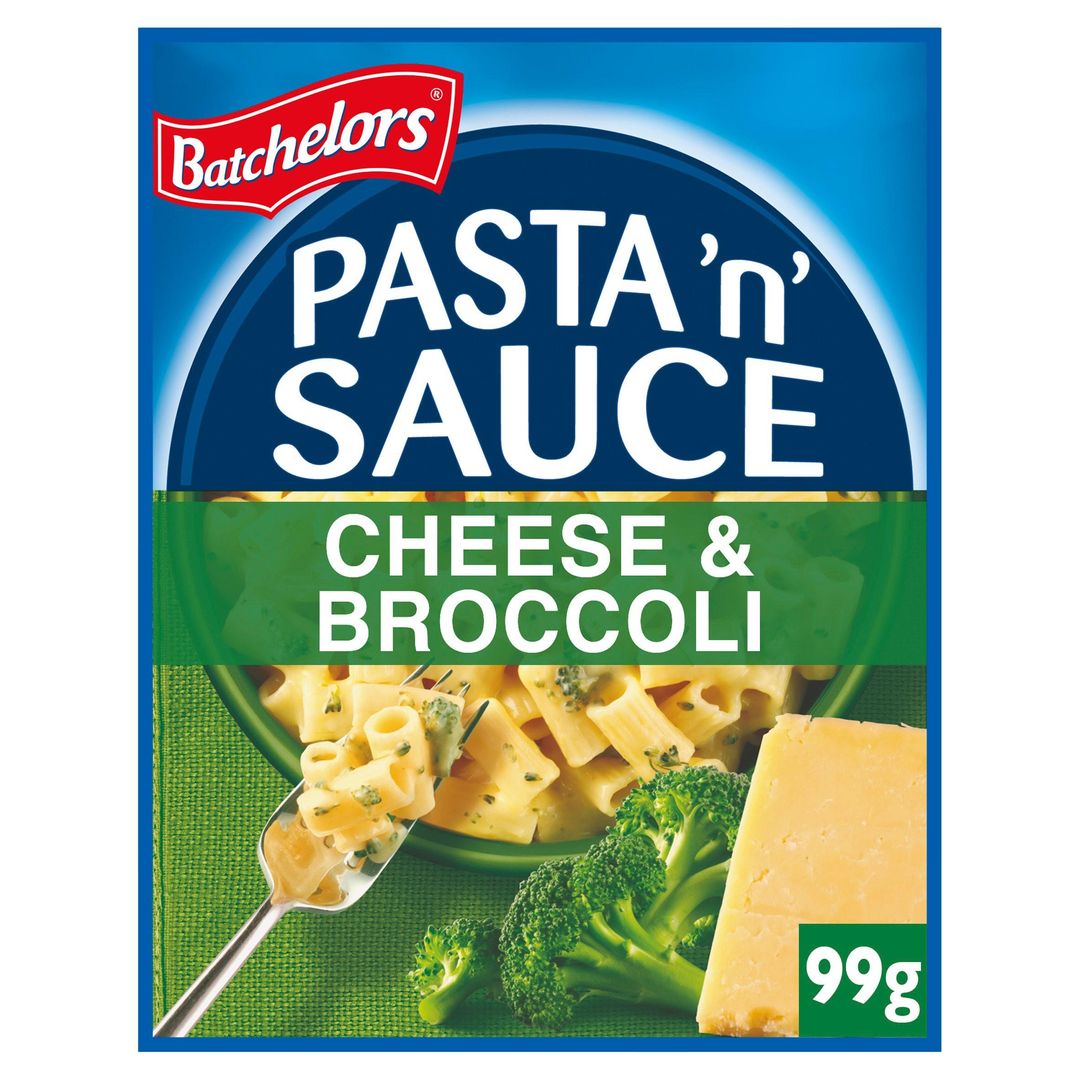 Batchelors Pasta 'n' Sauce Cheese & Broccoli Pasta Sachet 99g - Image 1