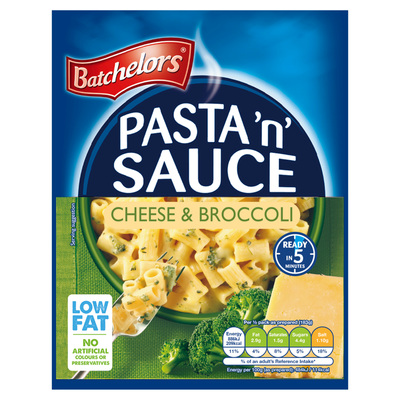 Batchelors Pasta 'n' Sauce Cheese & Broccoli Pasta Sachet 99g - Thumbnail 2