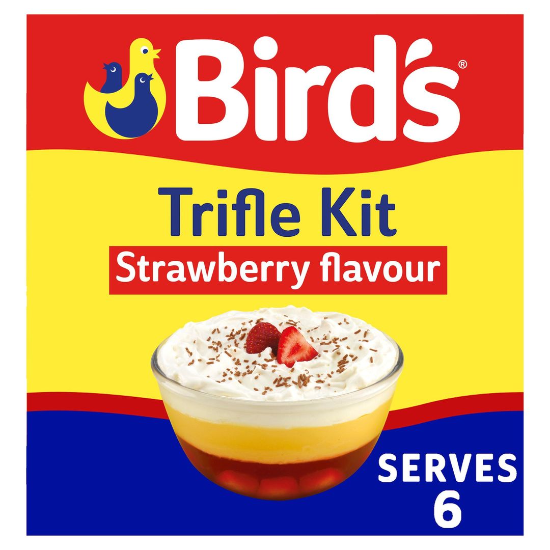 Bird's Strawberry Trifle Dessert Kit 141g - Image 1