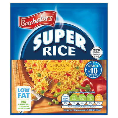 Batchelors Super Rice Chicken Flavour packet rice 90g