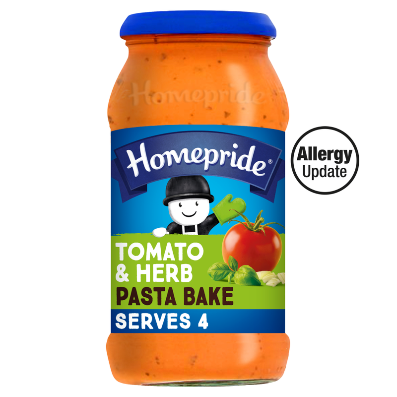 Homepride Pasta Bake Creamy Tomato & Herb 485g - Image 1