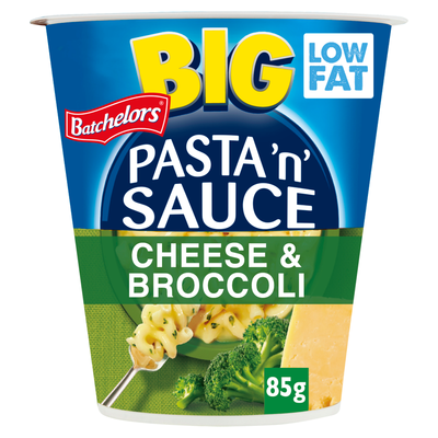 Batchelors Big Pasta 'n' Sauce Cheese & Broccoli Instant Pot 85g