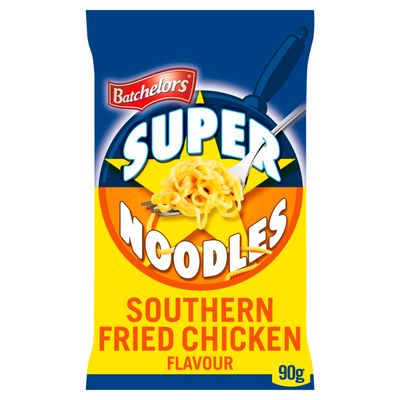Batchelors Super Noodles Southern Fried Chicken Flavour Noodle Block 90g